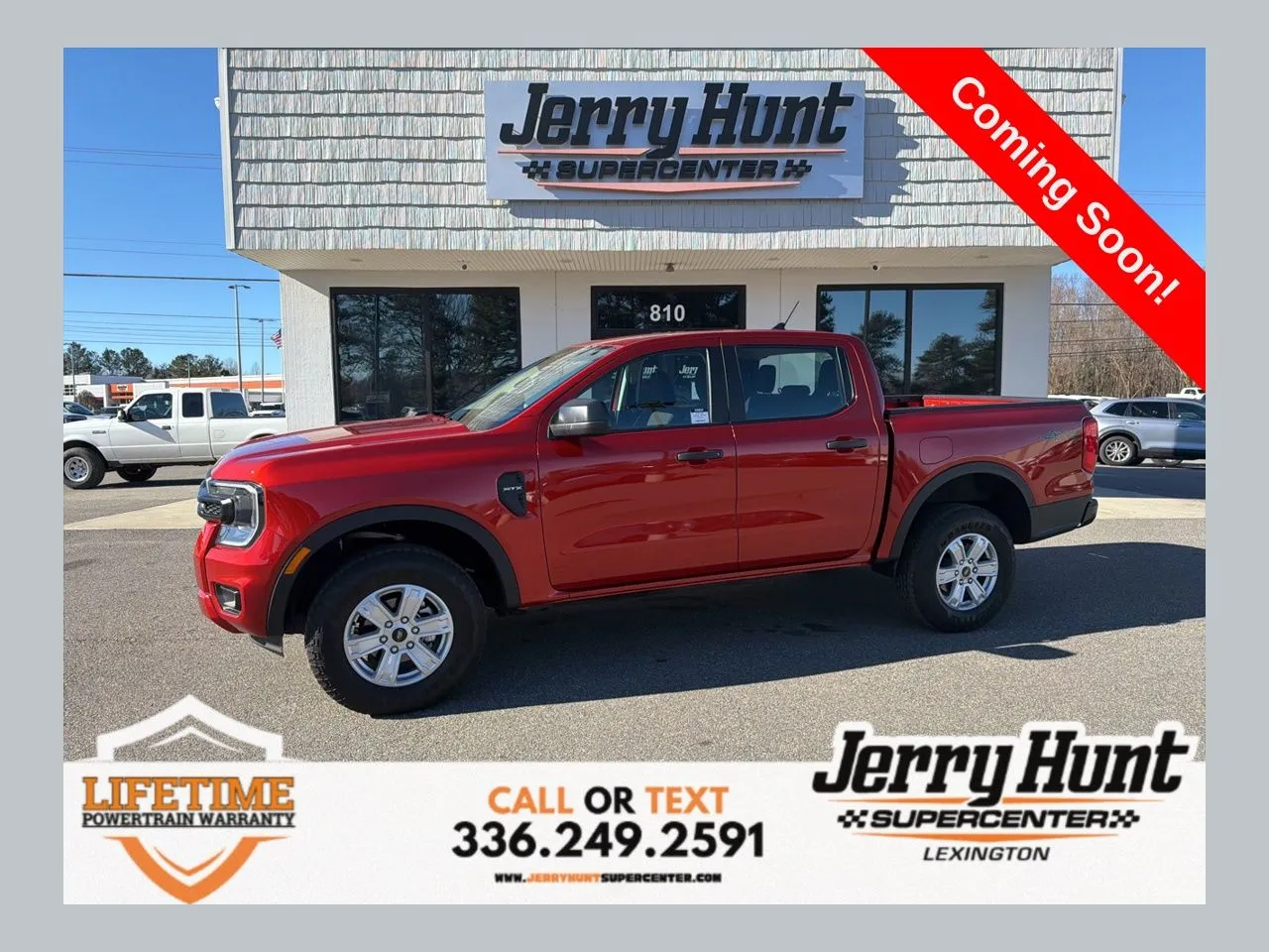 Red 2024 Ford Ranger XL for sale in Lexington, NC