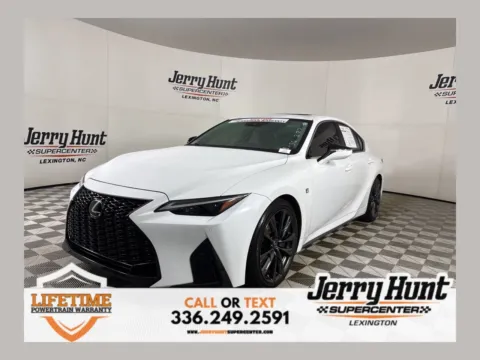 White 2022 Lexus IS 350 F SPORT for sale in Lexington, NC
