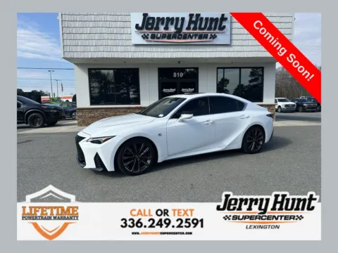 White 2022 Lexus IS 350 F SPORT for sale in Lexington, NC
