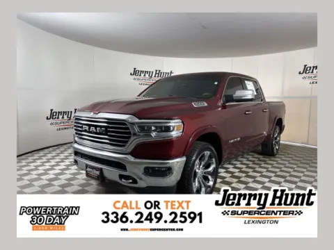 Red 2020 Ram 1500 Laramie Longhorn for sale in Lexington, NC