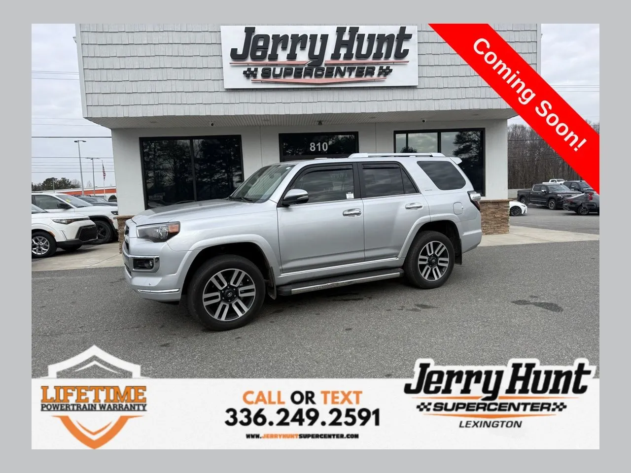 Silver 2023 Toyota 4Runner Limited for sale in Lexington, NC