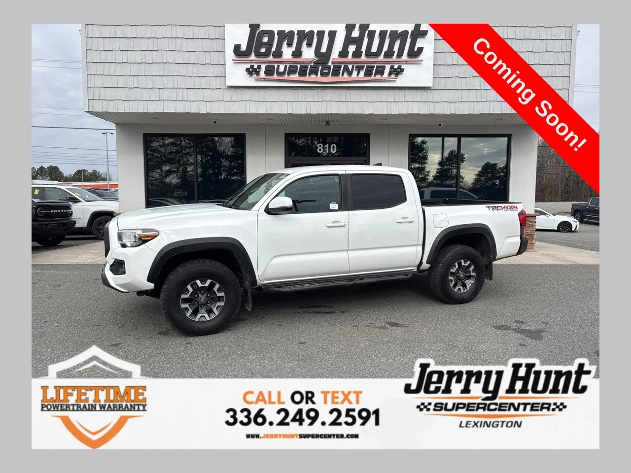 White 2019 Toyota Tacoma TRD Off-Road for sale in Lexington, NC