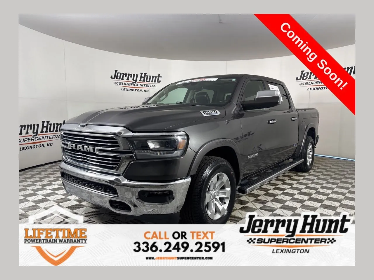 Gray 2022 Ram 1500 Laramie for sale in Lexington, NC