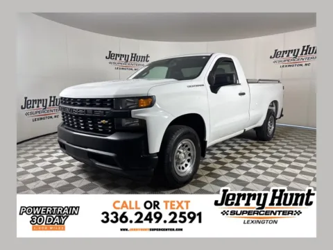 White 2019 Chevrolet Silverado 1500 WT for sale in Lexington, NC