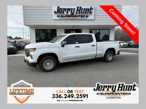 White 2024 Chevrolet Silverado 1500 WT for sale in Lexington, NC