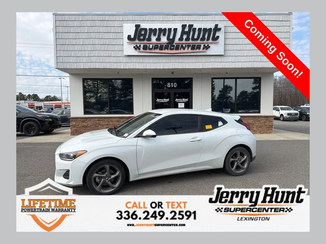 White 2019 Hyundai Veloster 2.0 for sale in Lexington, NC