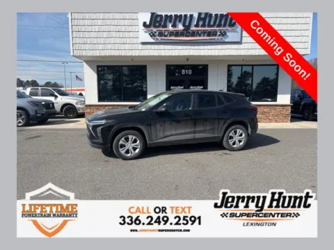 Black 2025 Chevrolet Trax LS for sale in Lexington, NC