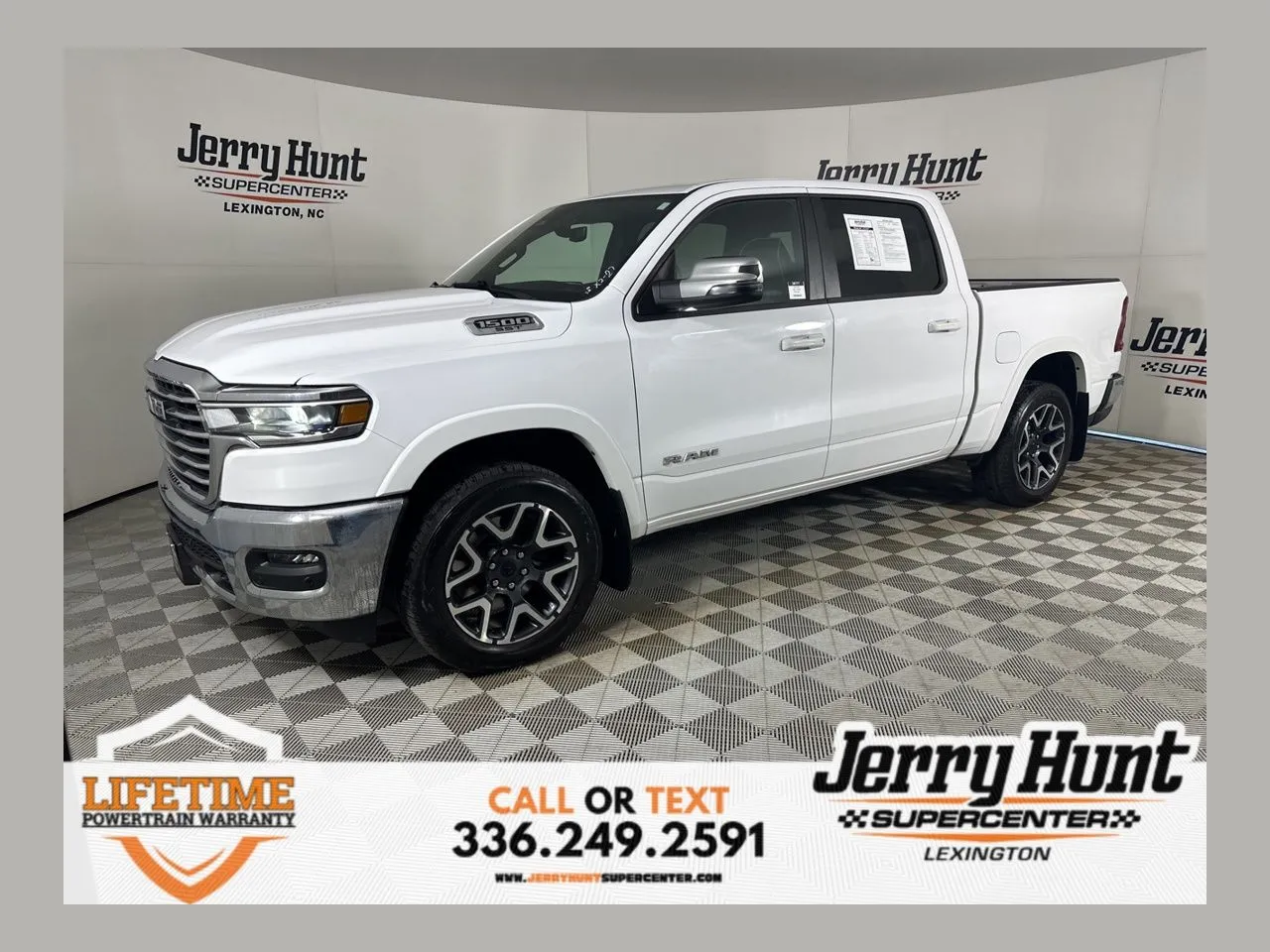 White 2025 Ram 1500 Laramie for sale in Lexington, NC