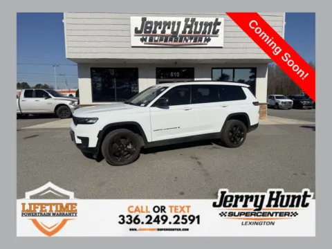 White 2023 Jeep Grand Cherokee L Altitude for sale in Lexington, NC