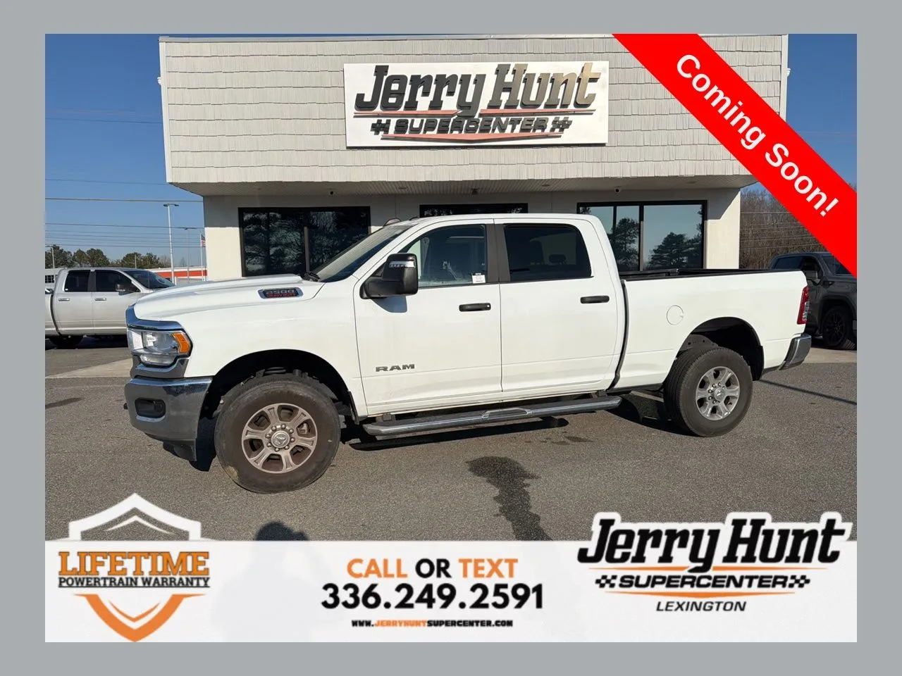 White 2024 Ram 2500 Big Horn for sale in Lexington, NC