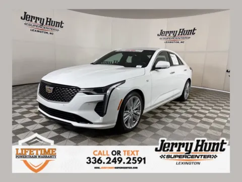 White 2023 Cadillac CT4 Premium Luxury for sale in Lexington, NC