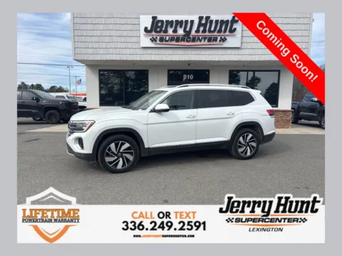 White 2025 Volkswagen Atlas 2.0T SEL for sale in Lexington, NC