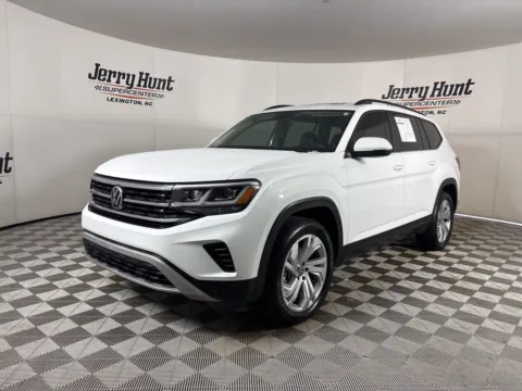 White 2022 Volkswagen Atlas 3.6L V6 SE w/Technology for sale in Lexington, NC