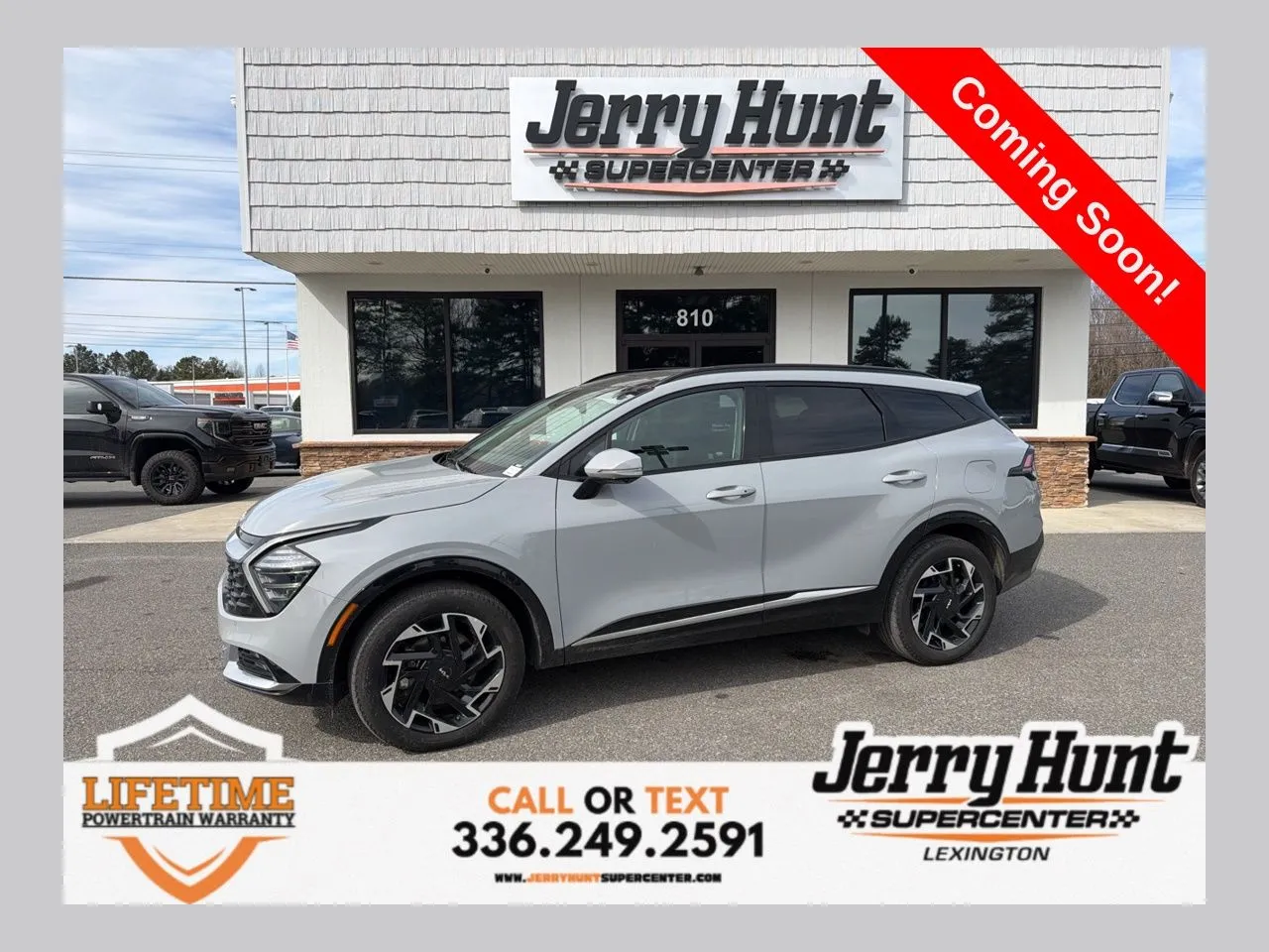 Gray 2023 Kia Sportage SX-Prestige for sale in Lexington, NC