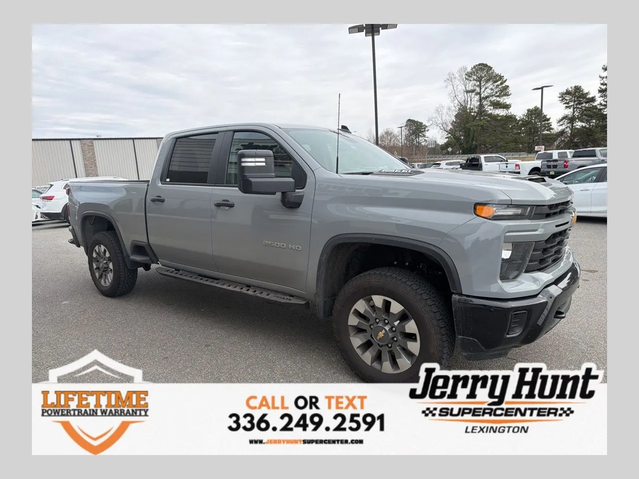 Gray 2025 Chevrolet Silverado 2500HD Custom for sale in Lexington, NC