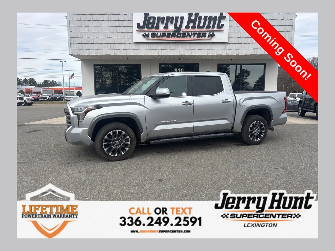 Silver 2024 Toyota Tundra Limited for sale in Lexington, NC