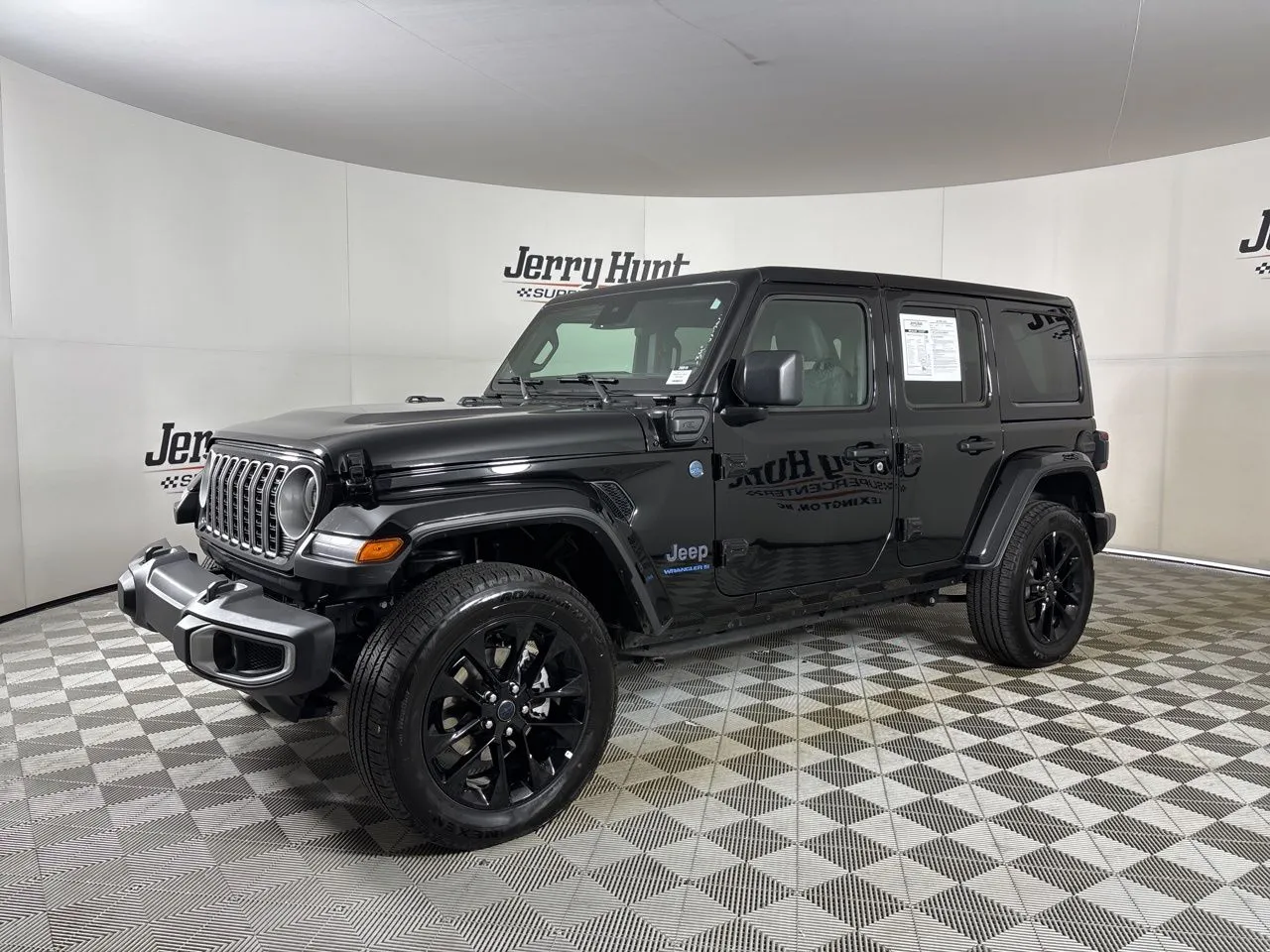Black 2025 Jeep Wrangler Sahara 4xe for sale in Lexington, NC