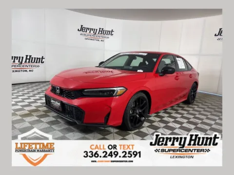 Red 2025 Honda Civic Sport for sale in Lexington, NC