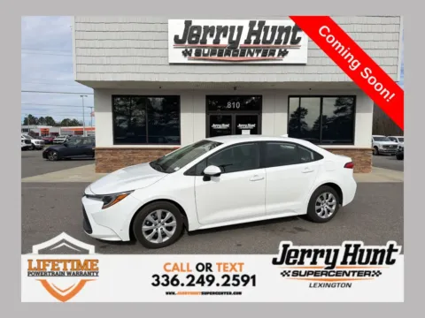 White 2025 Toyota Corolla LE for sale in Lexington, NC