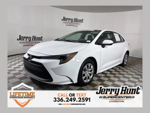 White 2025 Toyota Corolla LE for sale in Lexington, NC