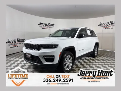 White 2023 Jeep Grand Cherokee Limited for sale in Lexington, NC