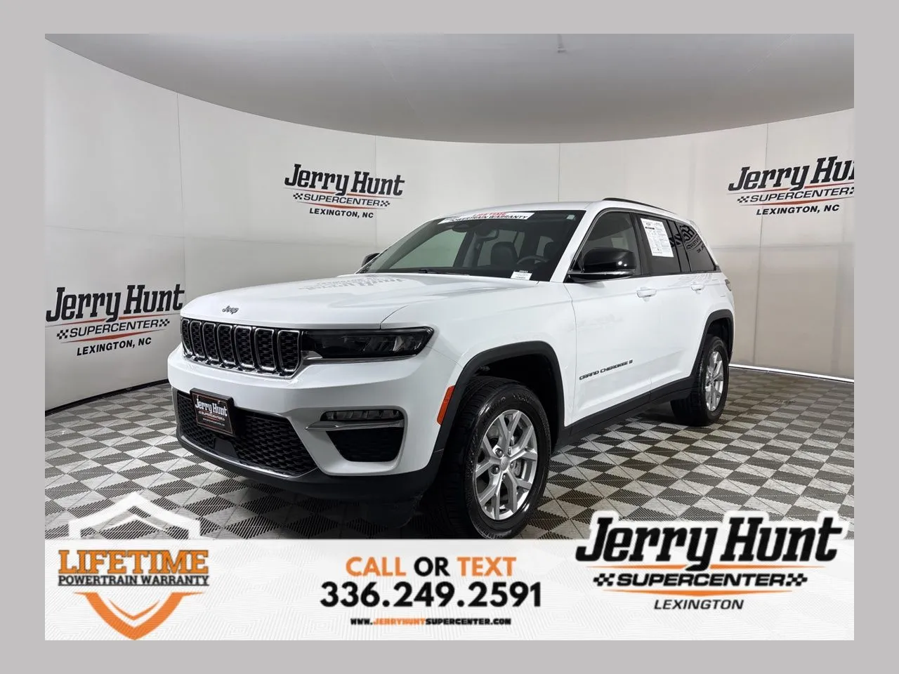 White 2023 Jeep Grand Cherokee Limited for sale in Lexington, NC