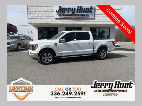 White 2023 Ford F-150 Lariat for sale in Lexington, NC