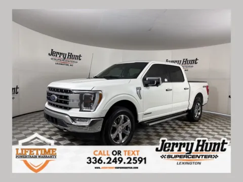 White 2023 Ford F-150 Lariat for sale in Lexington, NC