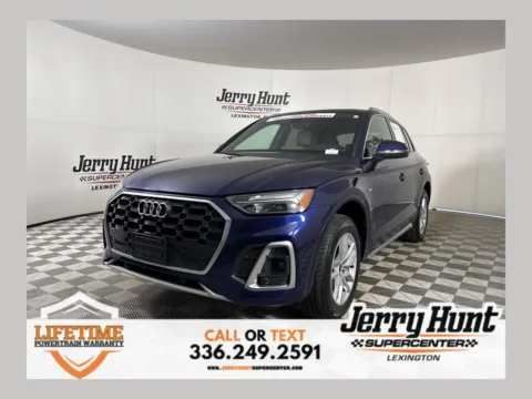 Blue 2022 Audi Q5 45 S line Premium for sale in Lexington, NC