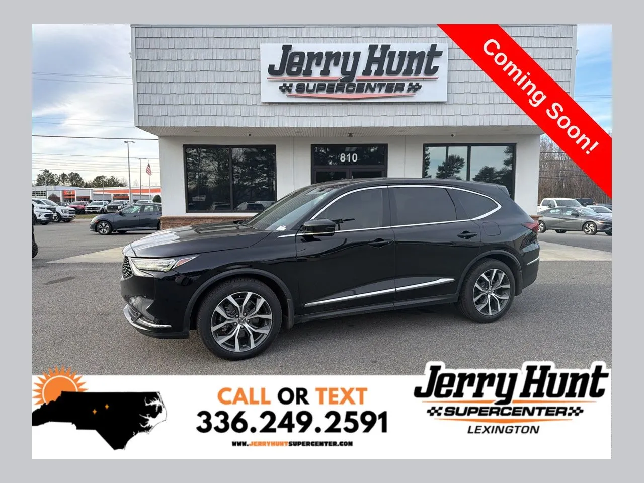 Black 2022 Acura MDX Technology for sale in Lexington, NC