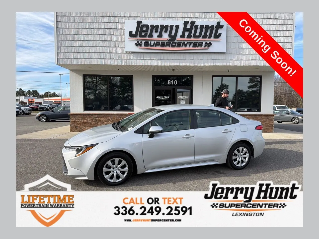 Silver 2024 Toyota Corolla LE for sale in Lexington, NC