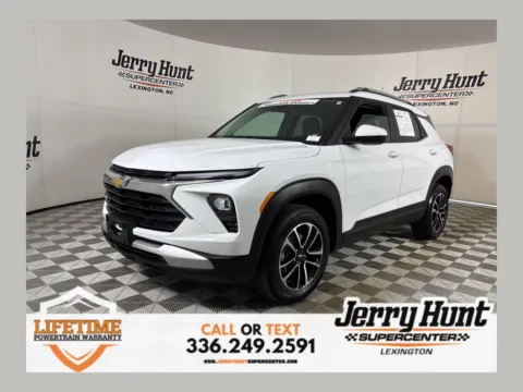 White 2025 Chevrolet TrailBlazer LT for sale in Lexington, NC