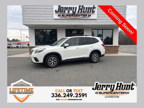 White 2023 Subaru Forester Premium for sale in Lexington, NC