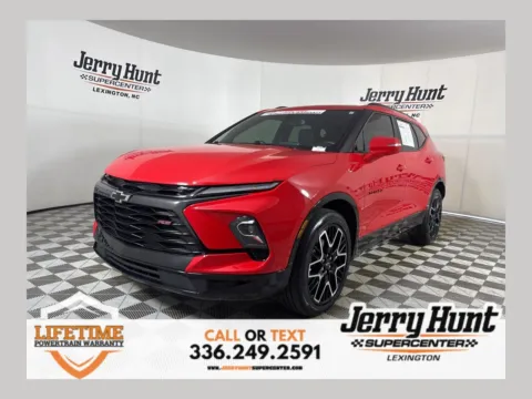 Red 2023 Chevrolet Blazer RS for sale in Lexington, NC
