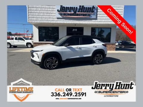 White 2024 Chevrolet TrailBlazer RS for sale in Lexington, NC