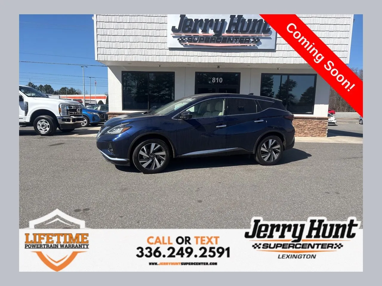 Blue 2024 Nissan Murano SL for sale in Lexington, NC