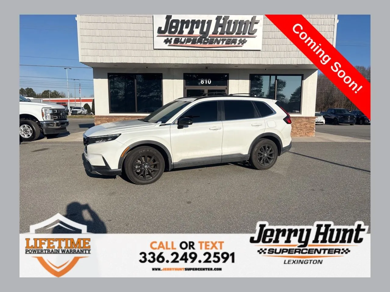 White 2023 Honda CR-V Hybrid Sport for sale in Lexington, NC