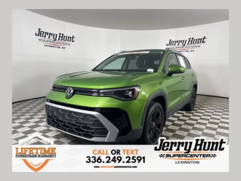 Green 2025 Volkswagen Taos 1.5T SE for sale in Lexington, NC