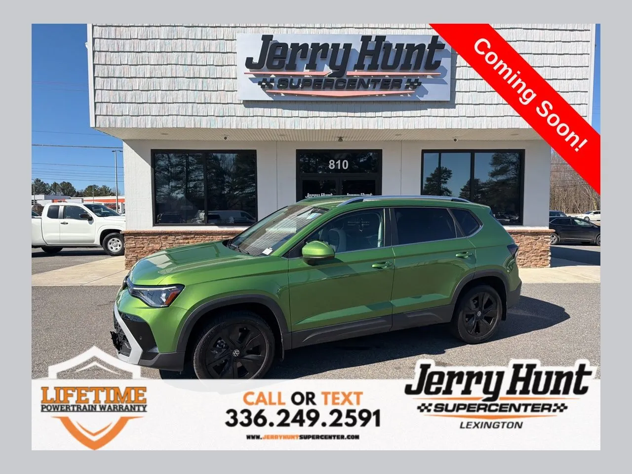 Green 2025 Volkswagen Taos 1.5T SE for sale in Lexington, NC