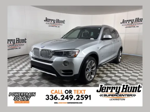 Silver 2017 BMW X3 xDrive28i for sale in Lexington, NC