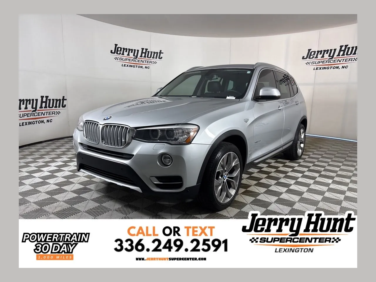 Silver 2017 BMW X3 xDrive28i for sale in Lexington, NC
