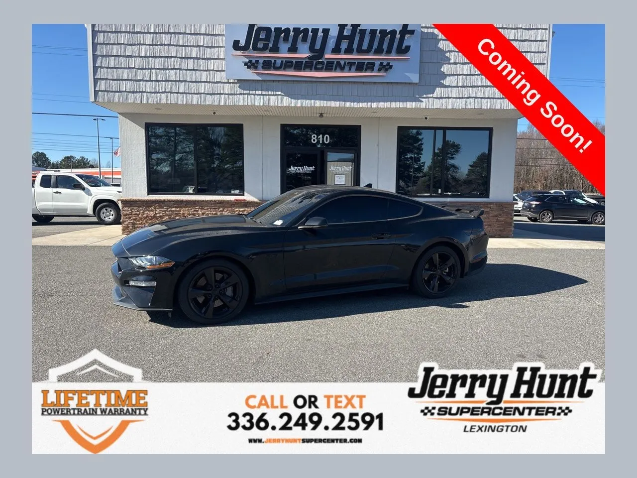 Black 2022 Ford Mustang GT Premium for sale in Lexington, NC