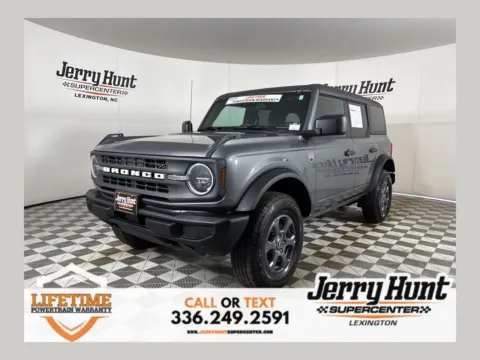 Gray 2025 Ford Bronco Big Bend for sale in Lexington, NC