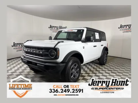 White 2025 Ford Bronco Big Bend for sale in Lexington, NC