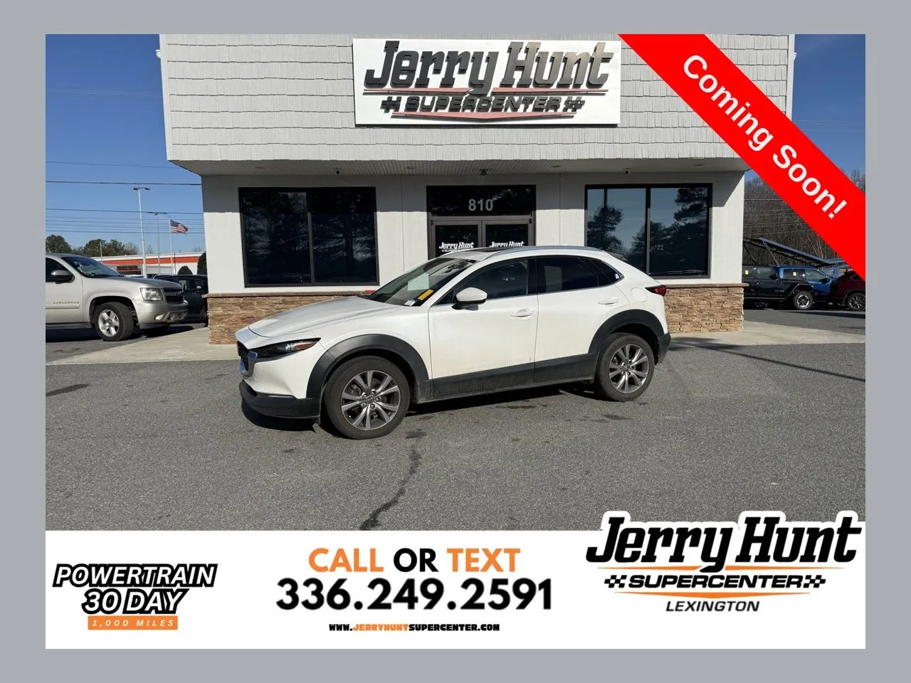 White 2021 Mazda CX-30 Premium for sale in Lexington, NC
