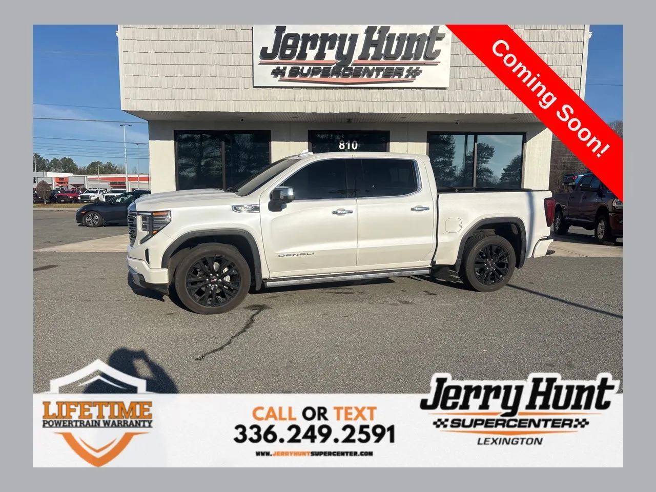 White 2024 GMC Sierra 1500 Denali for sale in Lexington, NC
