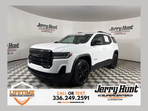 White 2023 GMC Acadia SLE for sale in Lexington, NC