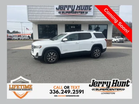 White 2023 GMC Acadia SLE for sale in Lexington, NC