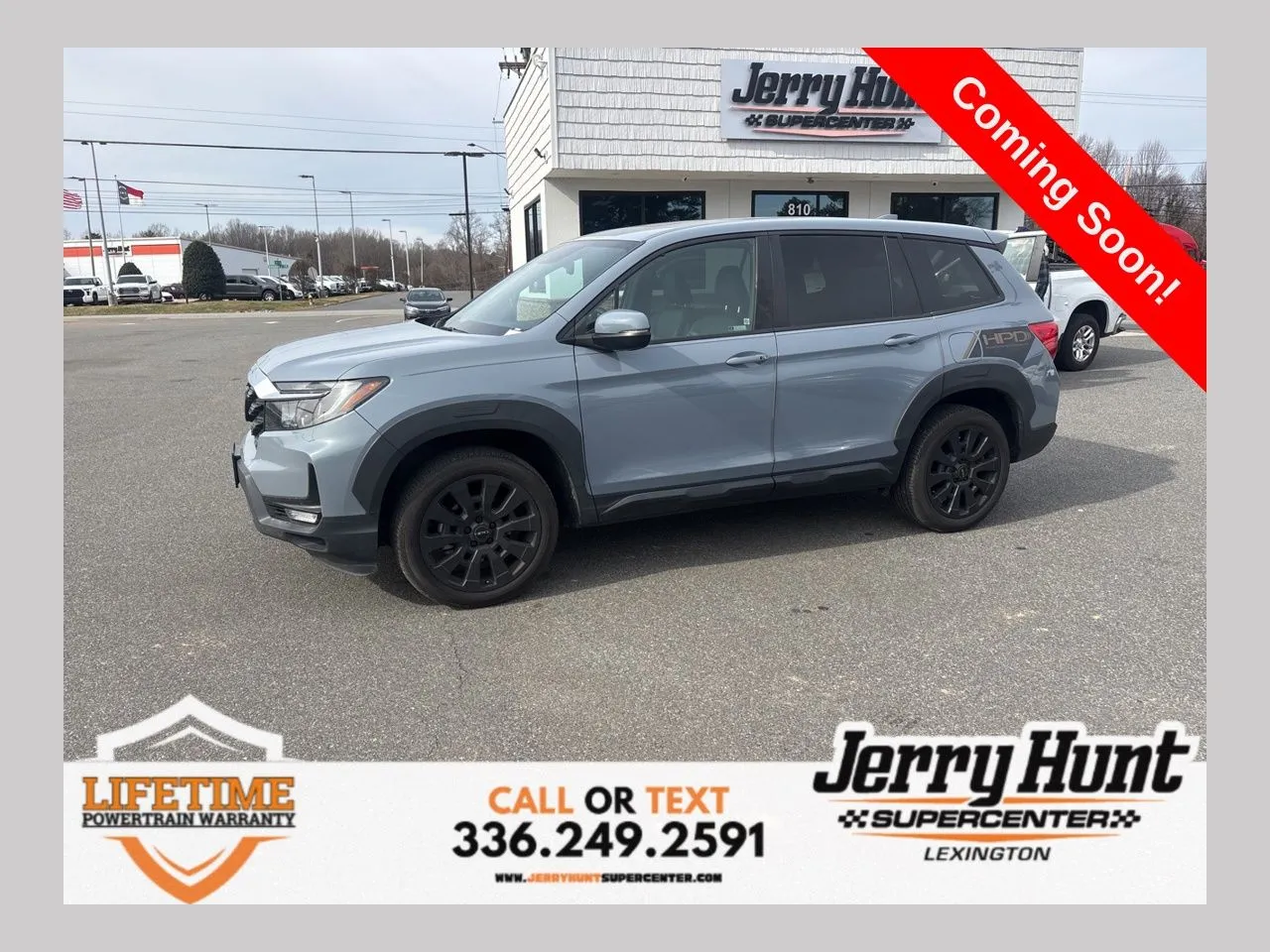 Gray 2022 Honda Passport EX-L for sale in Lexington, NC