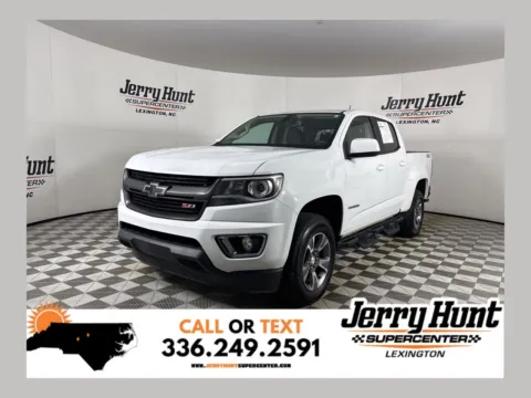White 2018 Chevrolet Colorado Z71 for sale in Lexington, NC